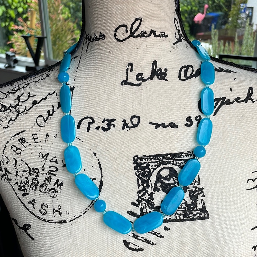 Blue stone Necklace